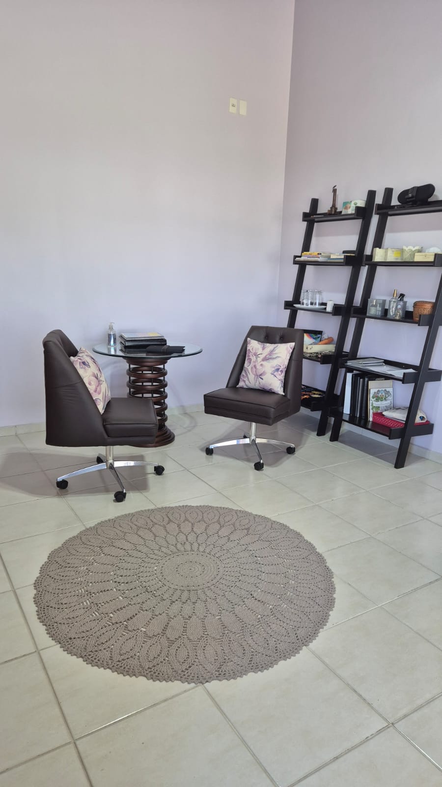 Detalhe do espaço terapêutico